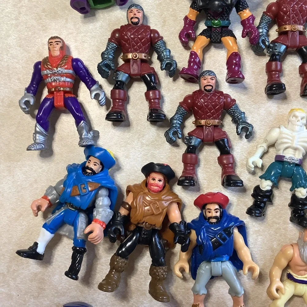 Fisher Price Imaginext 2002 Medieval Knights Pirates Lot / Figures & Accessories